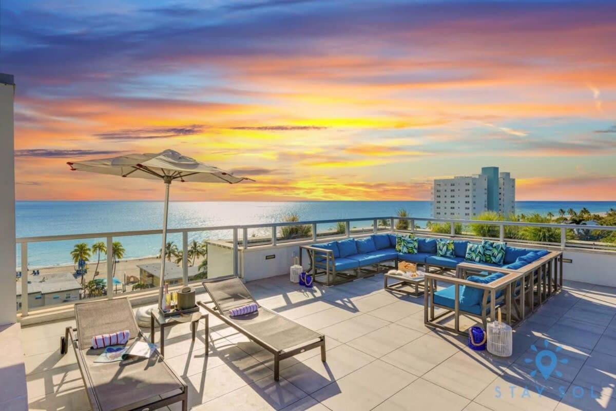 Rooftop Pool - Hollywood Beach Boardwalk Εξωτερικό φωτογραφία