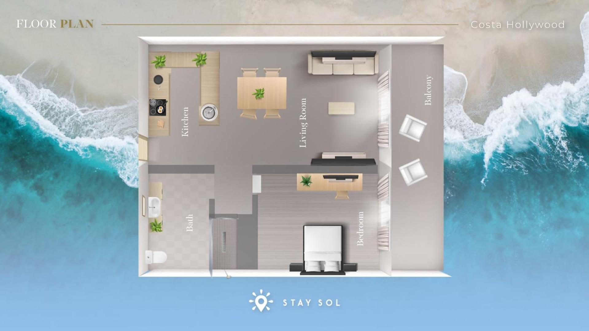 Rooftop Pool - Hollywood Beach Boardwalk Εξωτερικό φωτογραφία